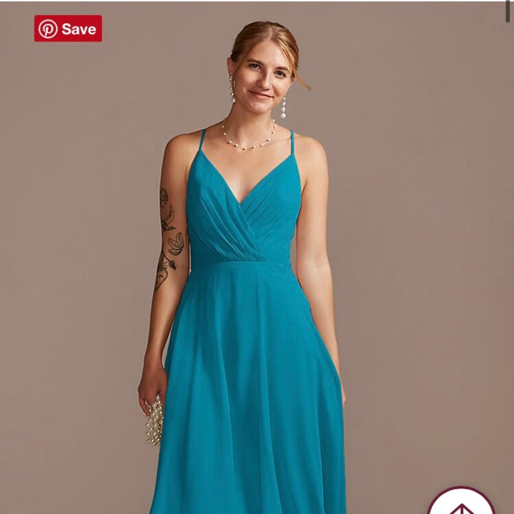 David’s Bridal Chiffon bridesmaid dress - NWT!